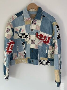 Polo Ralph Lauren Patchwork Denim Trucker Jacket – Europe Exclusive – Size XS